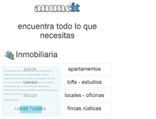 Tablet Screenshot of anuncit.com